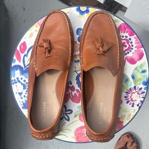 Cole Haan Women's Brown Tassel Loafers